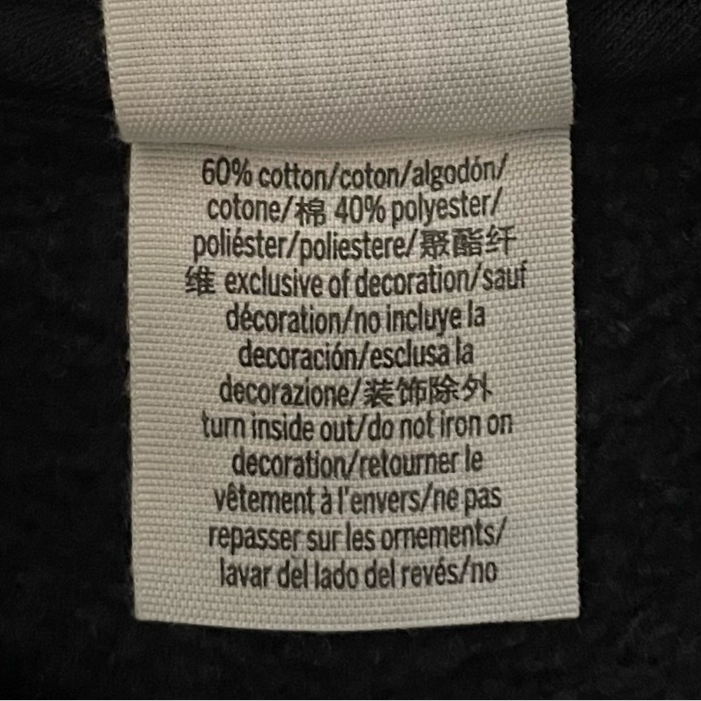 PINK Victoria’s Secret Everyday Cowl Neck Pullover Sweater Womens S Black Lounge - Picture 13 of 14